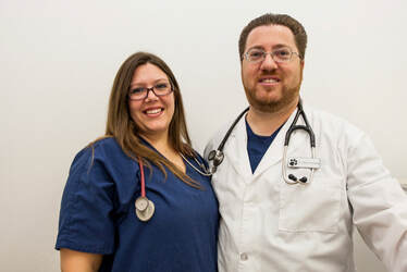 Picture: Practice Owners, Megan Costuma and Dr. Steve Costuma